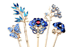 Tradition and elegance of Asian-style handcrafted hairpins